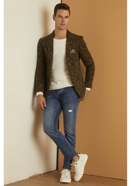 044 Slim Fit Mavi Jean Pantolon
