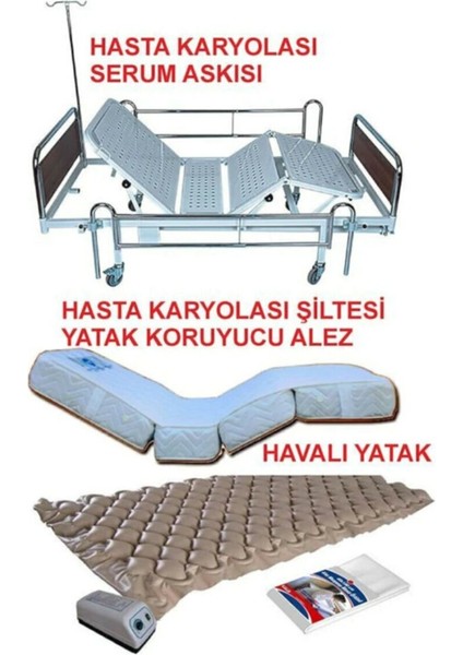 Hasta Karyolasıyatağı Devkampanya - Üç Ürün Bir Arada Karyola