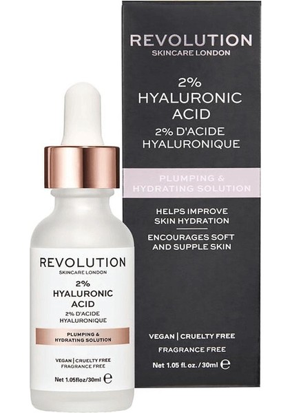 Skincare Cilt Serumu Hyaluronik Asit 30 ml