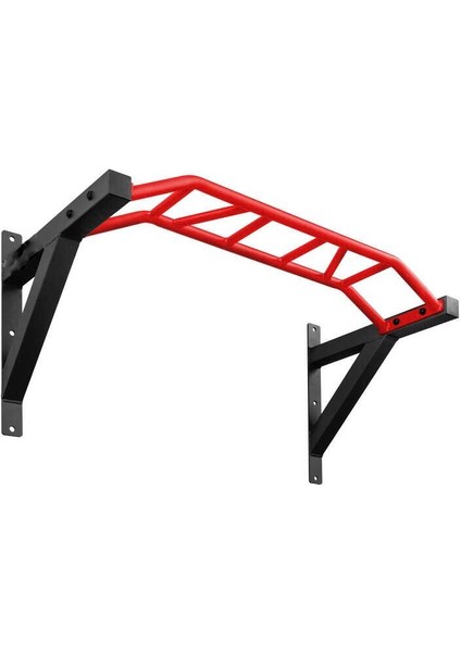 Barfiks Pull Up Bar Multi Grip Red Black