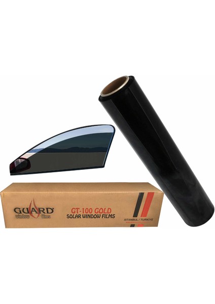GT-100 1 Ply Çizilmez 100 cm x 60 m %15 Dark Black Cam Filmi modelleri