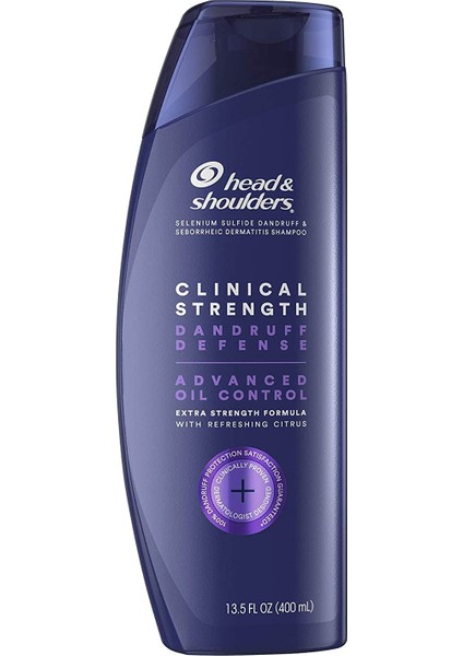 Head & Shoulders Clinical Kepek Savunma ve Yağ Kontrol Şampuanı 400 ml