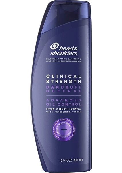 Head & Shoulders Clinical Kepek Savunma ve Yağ Kontrol Şampuanı 400 ml