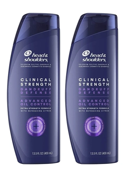 Head & Shoulders Clinical Kepek Savunma Yağ Kontrolü 400 ml x 2 Adet