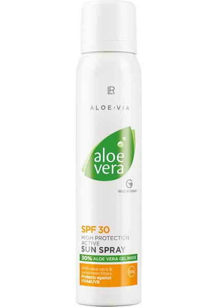 Aloe Vıa Aloe Vera Güneş Koruyucu Spreyi Active Spf 30 -128ML