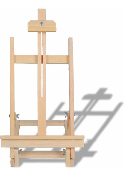 Masaüstü Şövale Ayarlı Ahşap Ressam Sehpası 70 cm