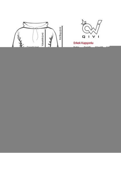 Muhammed Ali Brush Baskılı Beyaz Erkek Örme Kapşonlu Sweatshirt Uzun Kol fırsatları