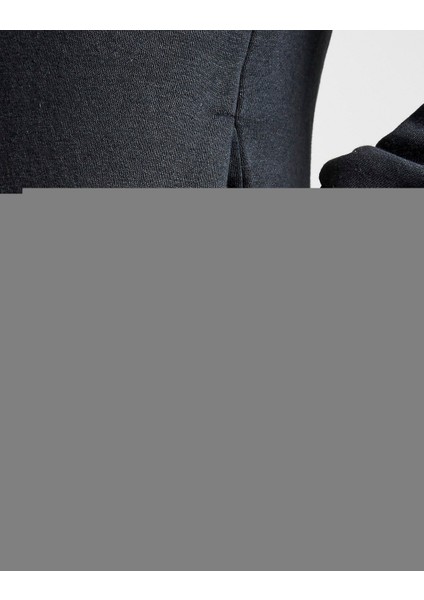 Jöh Kamuflaj Baskılı Siyah Erkek Örme Kapşonlu Sweatshirt Uzun Kol