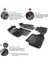 Ford Kuga 2008-2012 3D Siyah Havuzlu Paspas 5