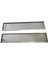 Plakalık Krom Nikelajlı Paslanmaz Metal 2'li Plaka Altlığı 53X12 cm 1