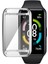 Honor Band 6 Önü Kapalı Tasarım Yumuşak Silikon Kılıf 1