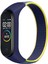 Xiaomi Mi Band 5 Hasır Örme Kayış Lacivert-Sarı - Ky4 1