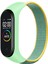 Xiaomi Mi Band 5 Hasır Örme Kayış Su Yeşili-Sarı - Ky4 1