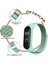 Xiaomi Mi Band 5 Hasır Örme Kayış Vişne Çürüğü - Ky4 2
