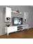 Eko 5da Mdf DVD Silver Tv Ünitesi Tv Sehpası Parlak Beyaz 1