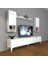 Eko 5da Mdf Std Silver Tv Ünitesi Tv Sehpası Parlak Beyaz 1