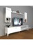 Eko 5da Mdf Std Silver Tv Ünitesi Tv Sehpası Parlak Beyaz 2
