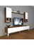 Eko 5da Slm Std Silver Tv Ünitesi Tv Sehpası Ceviz Beyaz 1
