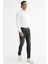 066 Slim Fit Siyah Jean Pantolon 2