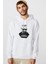 Breaking Bad I Am The Danger Baskılı Beyaz Erkek Örme Kapşonlu Sweatshirt Uzun Kol 1