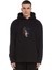 Got Lannister Baskılı Siyah Erkek Örme Kapşonlu Sweatshirt Uzun Kol 1