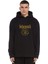 Behemoth Logo Baskılı Siyah Erkek Örme Kapşonlu Sweatshirt Uzun Kol 1