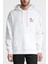 Pokemon Avengermon Charmander Hitokage Ejderha Baskılı Beyaz Erkek Örme Kapşonlu Sweatshirt Uzun Kol 1