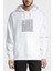 14 Mart Dünya Pi Günü Pi Baskılı Beyaz Erkek Örme Kapşonlu Sweatshirt Uzun Kol 1