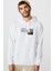 I Am One Breaking Bad Who Baskılı Beyaz Erkek Örme Kapşonlu Sweatshirt Uzun Kol 1
