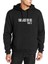 The Last Of Us Part 2 Logo Baskılı Siyah Erkek Örme Kapşonlu Sweatshirt Uzun Kol 1