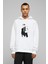 Anime Naruto Baskılı Beyaz Erkek Örme Kapşonlu Sweatshirt Uzun Kol 1
