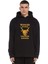 Pubg Winner Sari Kurukafa Baskılı Siyah Erkek Örme Kapşonlu Sweatshirt Uzun Kol 1