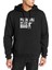 Pubg Peek Me On Lan Bro Baskılı Siyah Erkek Örme Kapşonlu Sweatshirt Uzun Kol 1