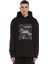 Arctic Monkeys Songs Baskılı Siyah Erkek Örme Kapşonlu Sweatshirt Uzun Kol 1