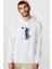 Dmc Vergil Devil May Cry Baskılı Beyaz Erkek Örme Kapşonlu Sweatshirt Uzun Kol 1
