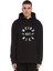 Sense8 Weird But Nice Baskılı Siyah Erkek Örme Kapşonlu Sweatshirt Uzun Kol 1