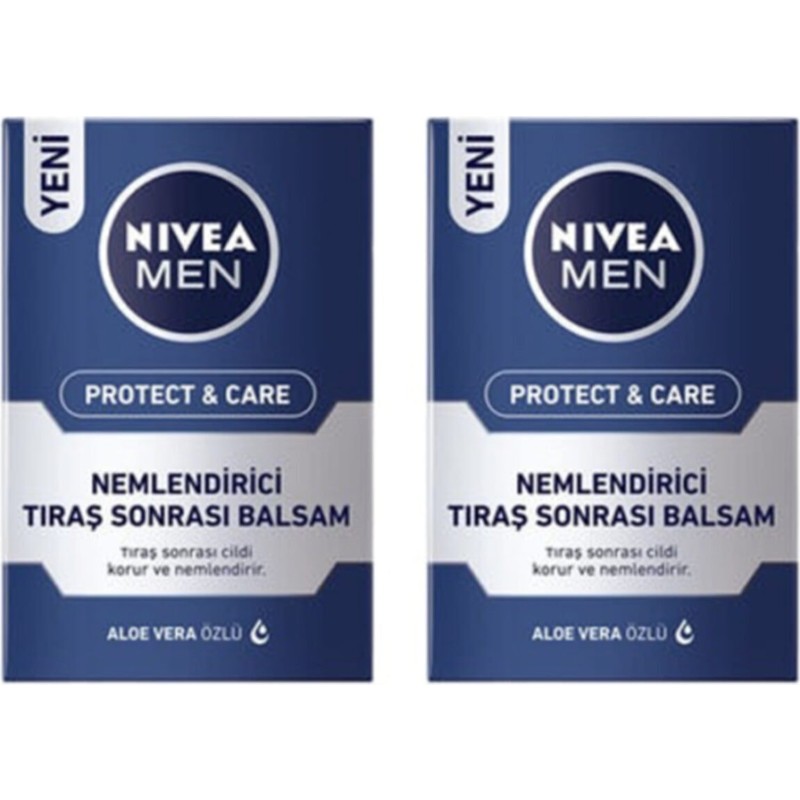 Nivea Men Protect&care Nemlendirici Tıraş Sonrası Balsam X2 Adet