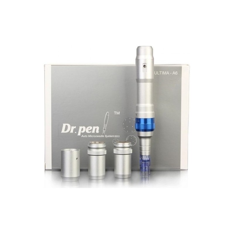 Dr. Pen A6 Dermapen Cihazı 2 Adet Batarya Hediyeli Şarjlı Derma Pen Dermaroller