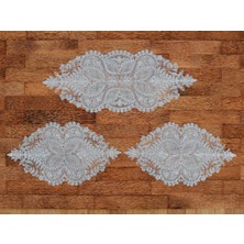 Çeyiz Diyarı Verna Kordone Işlemeli Yatak Odası Takımı Silver