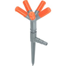 Mabelay Bahçe Fıskiyesi Otomatik Dönen Su Sprinkler Çim Sulama 5li Kol