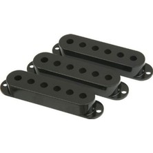 Fender Pickup Cover Strat Blk Plastic
