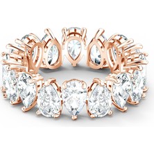 Swarovski 5586164 Vittore-Ring Pear Czwh-Rose  Yüzük