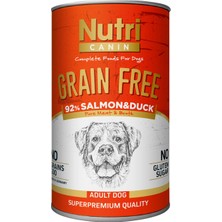 Nutri Canin Somon&ördek %92 Tahılsız 400GR Adult Nutri Canin Yaş Köpek