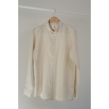 Adam Boxes Relaxed Fit Düğmeli Yaka Gömlek Neo-Epherest Bej