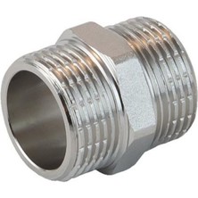 Çiftçi Kalde Nipel 1/2" Krom