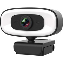 Mobaxaksesuar Pc-10 USB Webcam 2k Hd Dahili Mikrofonlu