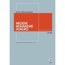 Medeni Muhakeme Hukuku - Abdurrahim Karslı