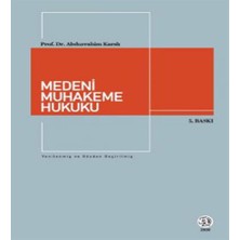 Medeni Muhakeme Hukuku - Abdurrahim Karslı