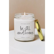 Lyn Home & Decor Be Still Kavanoz 9oz Kokulu Mum