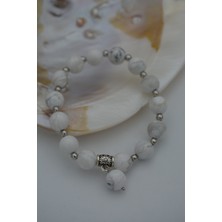 Stoneage Jewellery Havlit Taşından Spor Bileklik